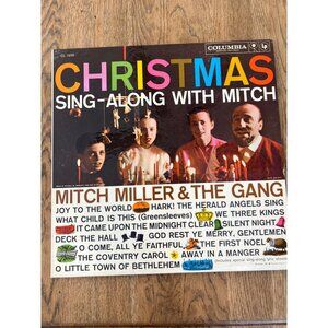 Christmas Sing-Along With Mitch Vinyl Record By Mitch Miller & The Gang CL 1205